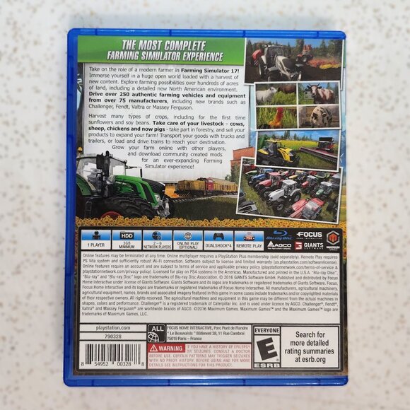 *New Low Price* Farming Simulator 17 PS4 Game - Picture 3 of 4